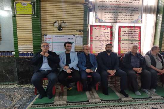 حضور سرپرست مرکز بهداشت رشت در میز خدمت دستگاه‌های اجرایی شهرستان 